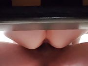 Loud orgasm while fucking wife's hairy pussy