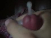 Homemade-guy enjoying himself with a big cum shot at the end