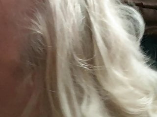 Grannies Masturbating, Blond, Lingerie, Blonde