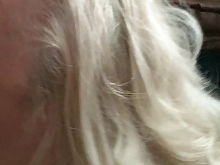 Blowjob, Blond MILF, BBW, Cuckold