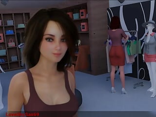 Away From Home (Vatosgames) Part 74 Fucking In The Public Changing Room By LoveSkySan69