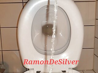 Master ramon pisses bistro toilet full,...