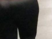 Big butt Dominican bitch at the gym.