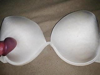 White strapless bra 8d...