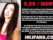 HKJFANS - Hotkinkyjo – extreme anal dildo, gape and prolapse