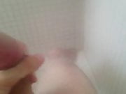 jerking off in the shower again