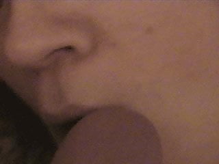 cum on tongue with swallow