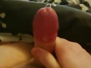 Wanking cumshot