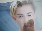 Verbal spunking spitting on dirty skanky slut Miley Cyrus