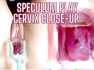 Cervix Play, Speculum, Sex Toy, Masturbation