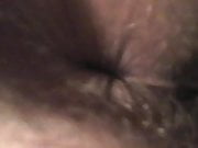wife winking her hairy asshole 