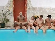 HOT boy bare in a group