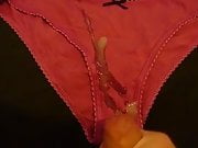 pink panty wank