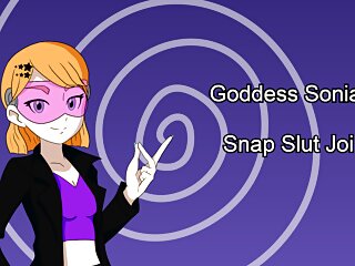 Goddess Sonia - Snap Slut Joi
