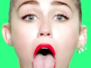 Miley Cyrus, 60 FPS, Loop, Tongue