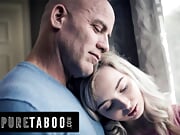 PURE TABOO Obedient Petite Virgin Lexi Lore Receives Very Special Hug From Stepdaddy Derrick Pierce