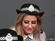 Cfnm police women sucking