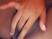 Bajan girl fingering herself