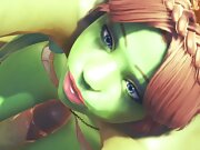 Princess Fiona get Rammed by Hulk : 3D Porn Parody