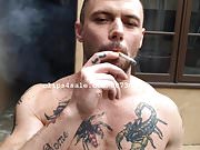 Smoking Fetish - Sergeant Miles Smoking
