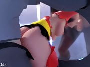 Elastigirl Stretched Thin by Lvl3Toaster
