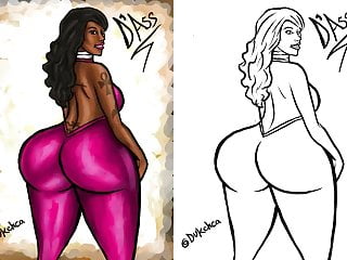 Ass illustration...