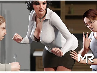 Mom, Fingering a Girl, 3d Game, Downloading
