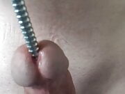 E-Stim Electrostimulation Long Urethral Sound #6