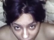 Desi Indian girl, fuck and facial