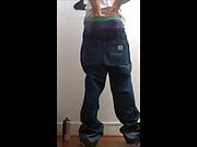 Me Ich Skater Sagging wanks and cums 