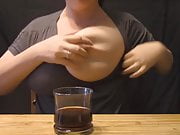 Lactating in coffee