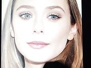 Elizabeth olsen Cum tribute 1 