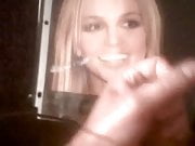 Cum on Britney Spears face