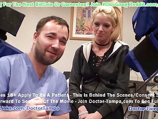 Clov Busty Blond Bella Ink Gets Gyno Exam From Doctor Tampa...