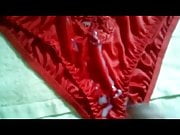 red panties (4 times)