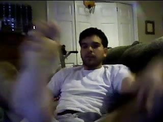 Straight Guys Feet On Webcam #486