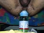 1.5 liter huge Water Bottle insertion in Ass 