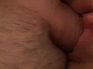 Doppelvaginal Dildo+Schwanz mit Closeup Creampie - Bild 6