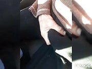 Driving around with my cock out wanting to be sucked