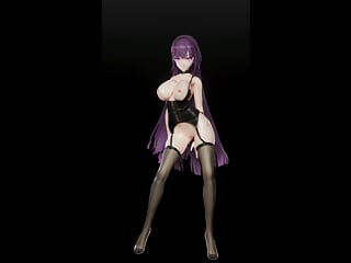 3d Hentai, Long Hair Sexy, Colored Hair, Biggest Tits