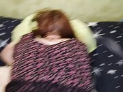 Fucking my wife in a well-fed ass with a big dick 