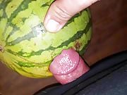 Watermelon and cum