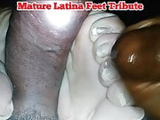 Mature Latina Feet Tribute