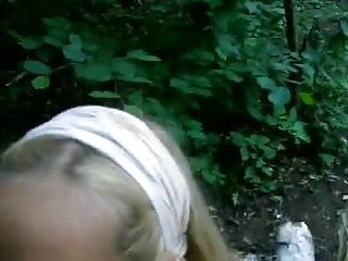 Couple Blowjob, Russian, Amateur Outdoor Blowjob, Blowjob