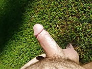 Outdoor Slow Motion Cock Wagging