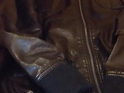Cum on friend leather jacket