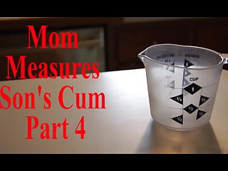 Mom Measures Step Son's Cum Part 4