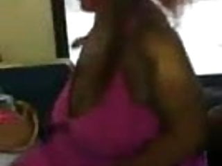Ssbbw dancing on the bus no...