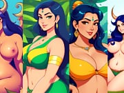 AI Generated - 4K Indian Desi Bhabi Cartoon Collection Pack Part 1