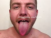 Tongue Fetish - Aiden Tongue Part5 Video1